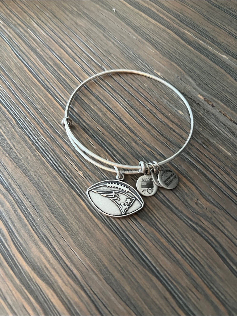 PATRIOTS NFL Alex & Ani Bracelet